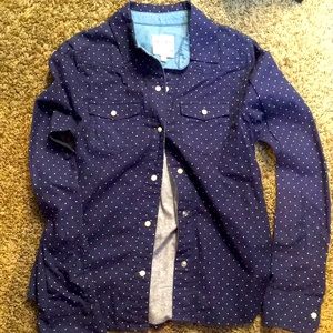 Joe’s jean snap button flannel size small